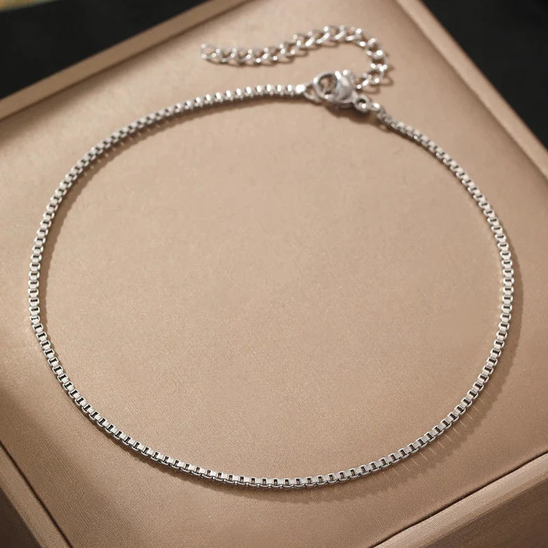 Bracelet de Cheville Fin argent