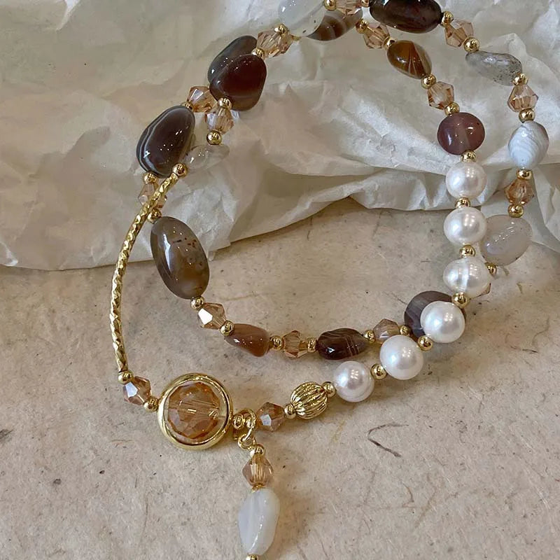 Bracelet Double en Perles
