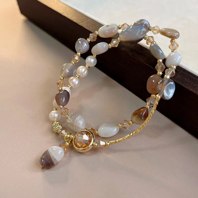 Bracelet Double en Perles