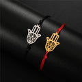 アラビアン・ハムサのゴールドコードブレスレット