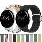 Bracelet en Corde Nylon Smartwatch Google Pixel Watch 41mm
