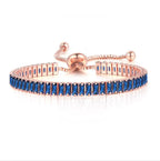 Bracelet en Zircon Coloré Pierre de Naissance