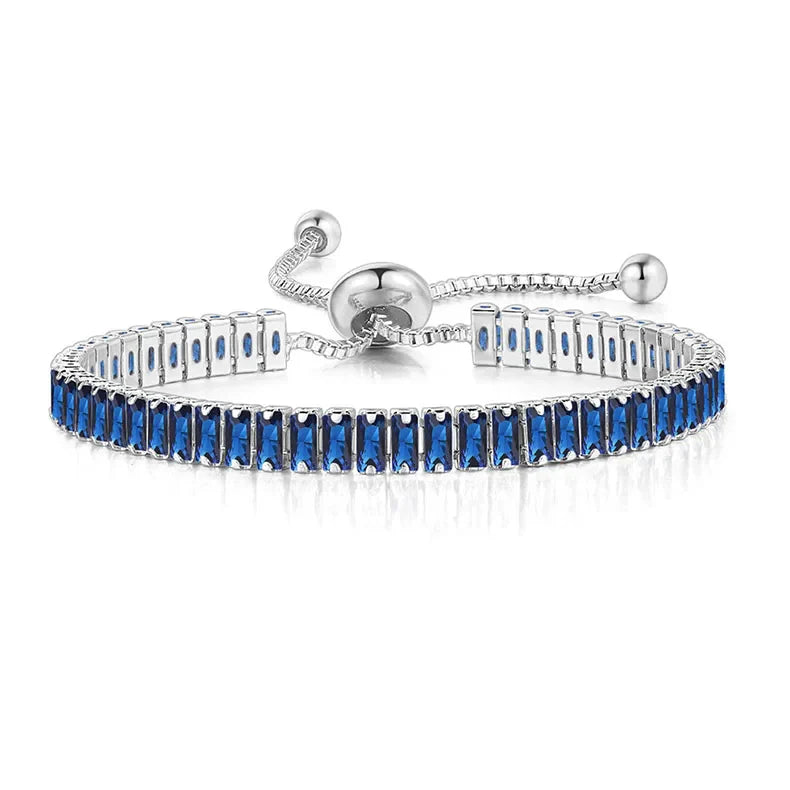 Bracelet en Zircon Coloré Pierre de Naissance