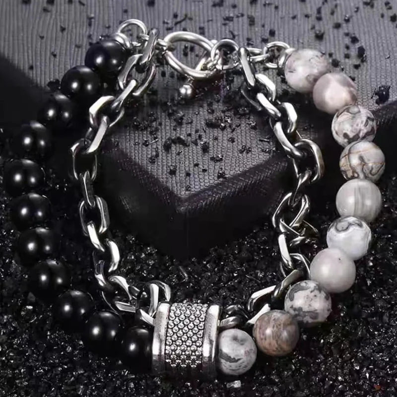 Bracelet Ethnique de Style Punk Homme