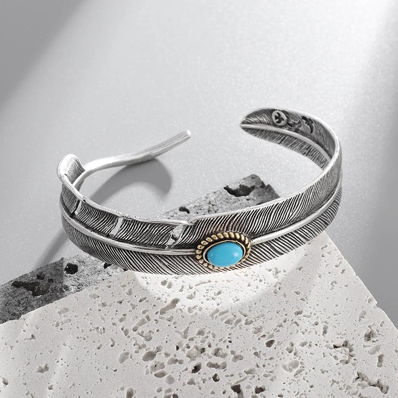 Bracelet Ethnique Plume