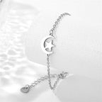 Bracelet Etoile et Lune Femme