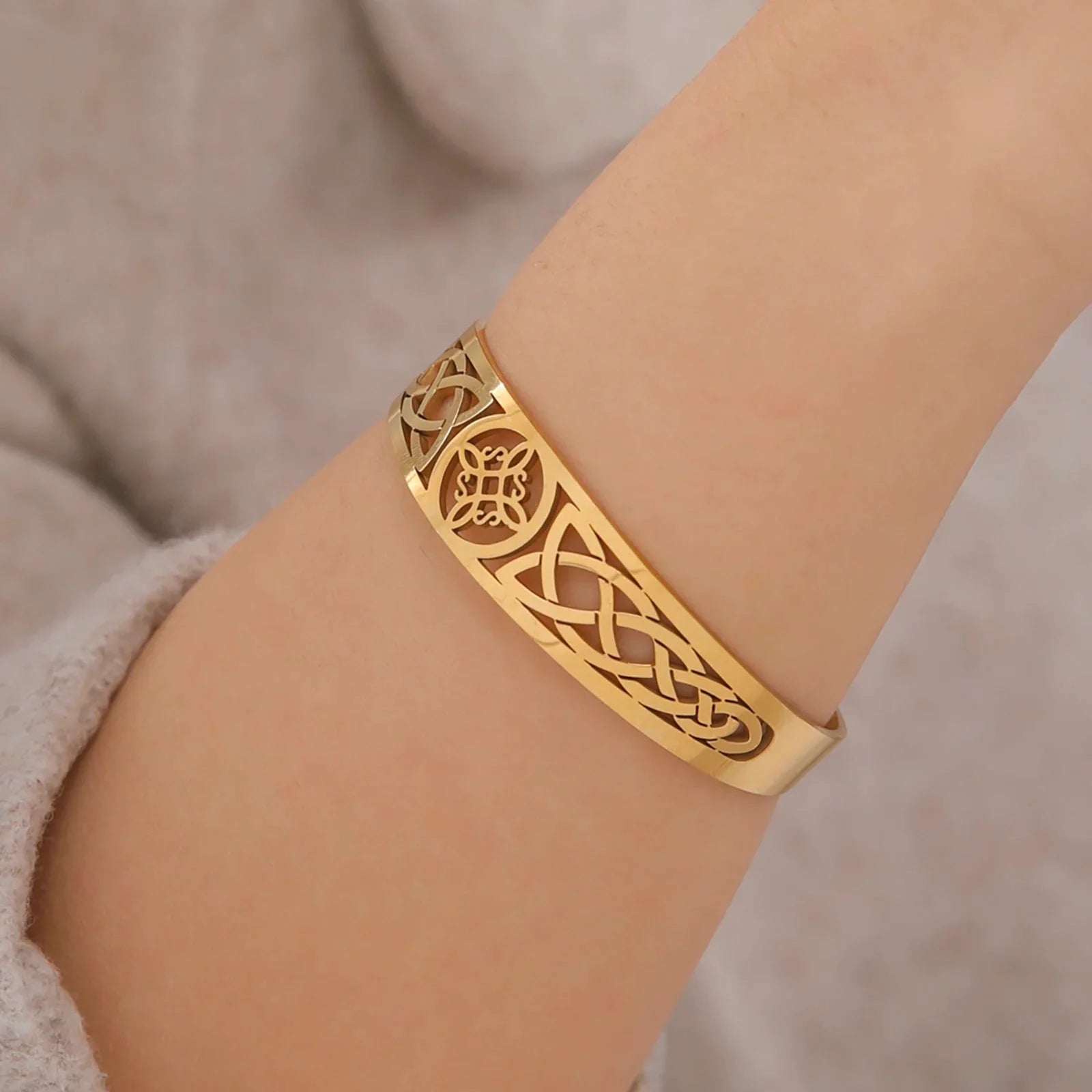Bracelet Noeud de Sorcière Protection Wiccan