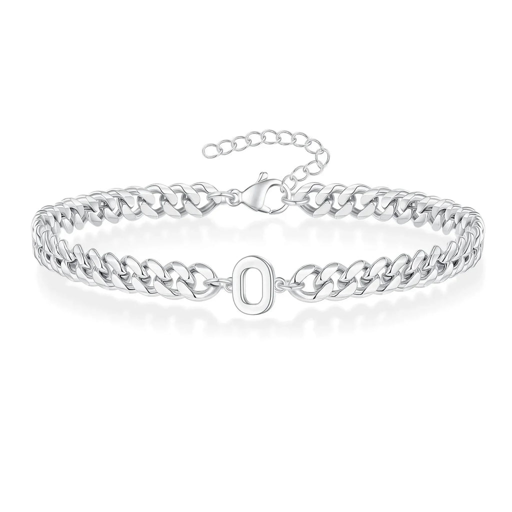 Bracelet torsadé initiale o