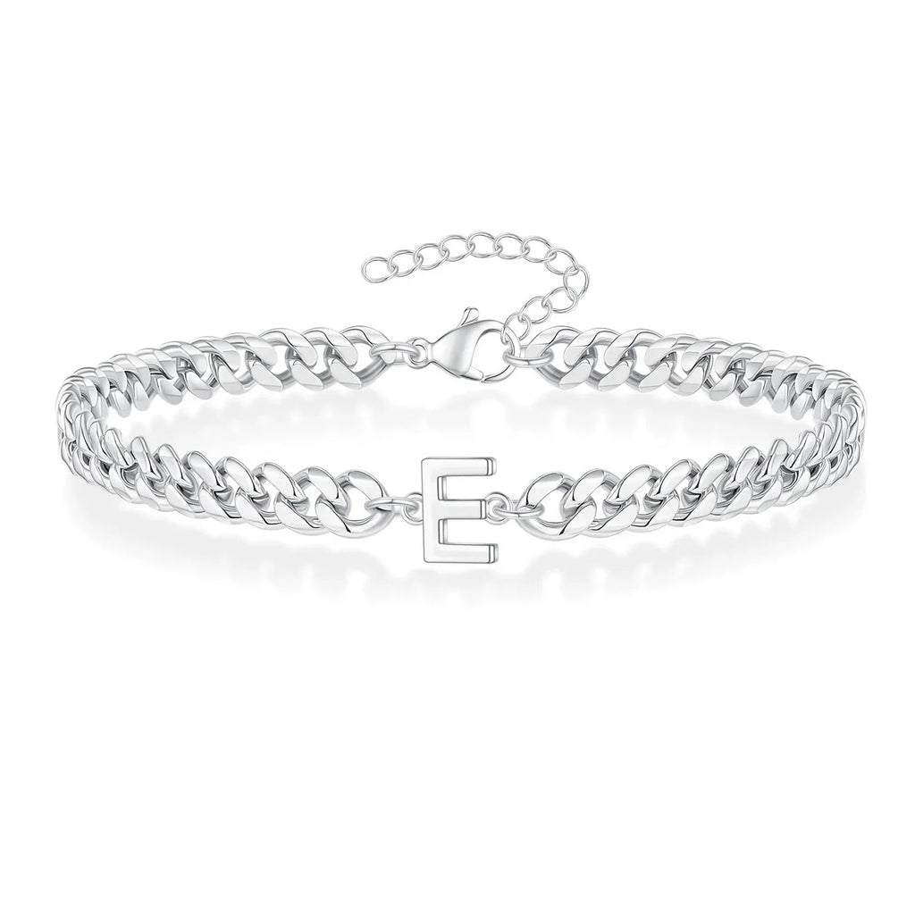Bracelet torsadé initiale e