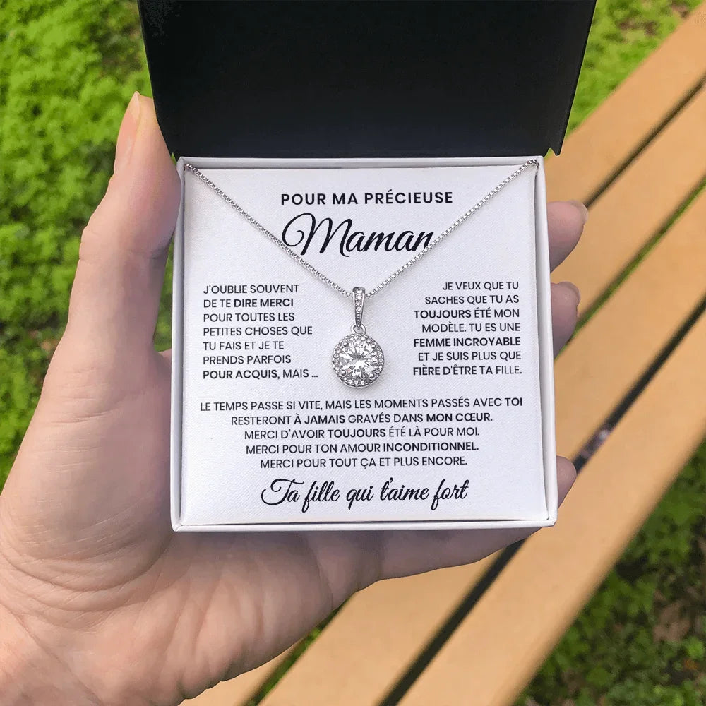 Coffret avec Collier Ma Précieuse Maman