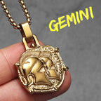 Collier avec Pendentif Signe du Zodiaque