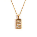 Collier avec Pendentif Tarot