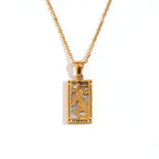 Collier avec Pendentif Tarot