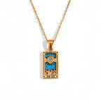 Collier avec Pendentif Tarot
