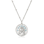 Collier De la Vierge Marie Pendentif Chrétien argent