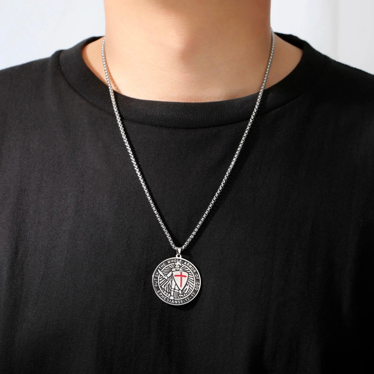 Collier Défense Templier