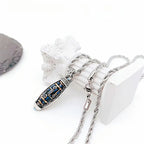 Collier Pendentif à Motifs Tournant Anti-Stress