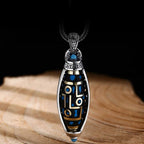 Collier Pendentif à Motifs Tournant Anti-Stress