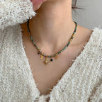 Collier Pendentif Etoile Style Bohémien