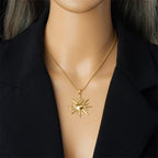 Collier Pendentif Soleil pour Femme