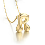 Collier pour femme avec pendentif initiale - lettre